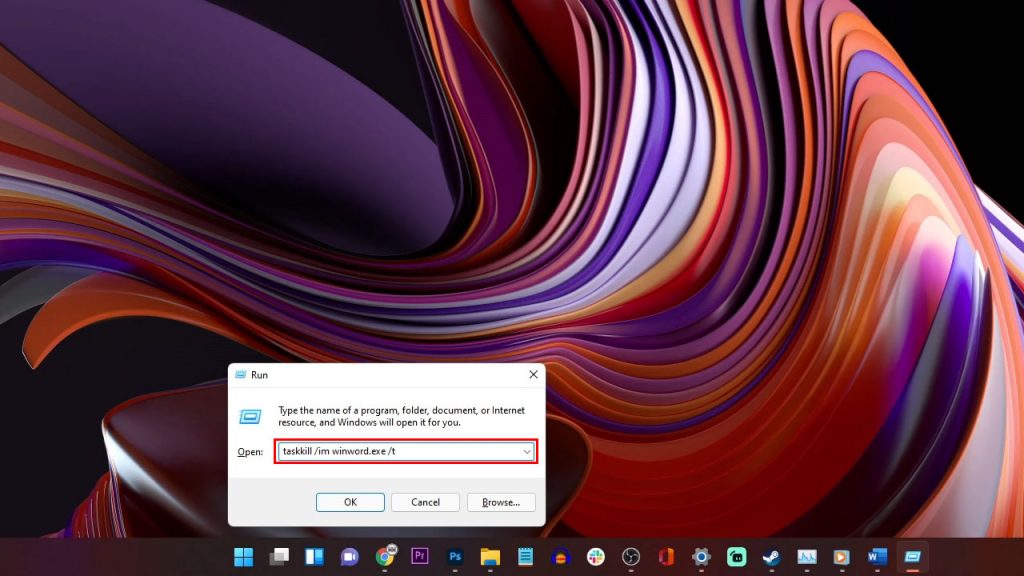 How To Force Stop A Program In Windows 11