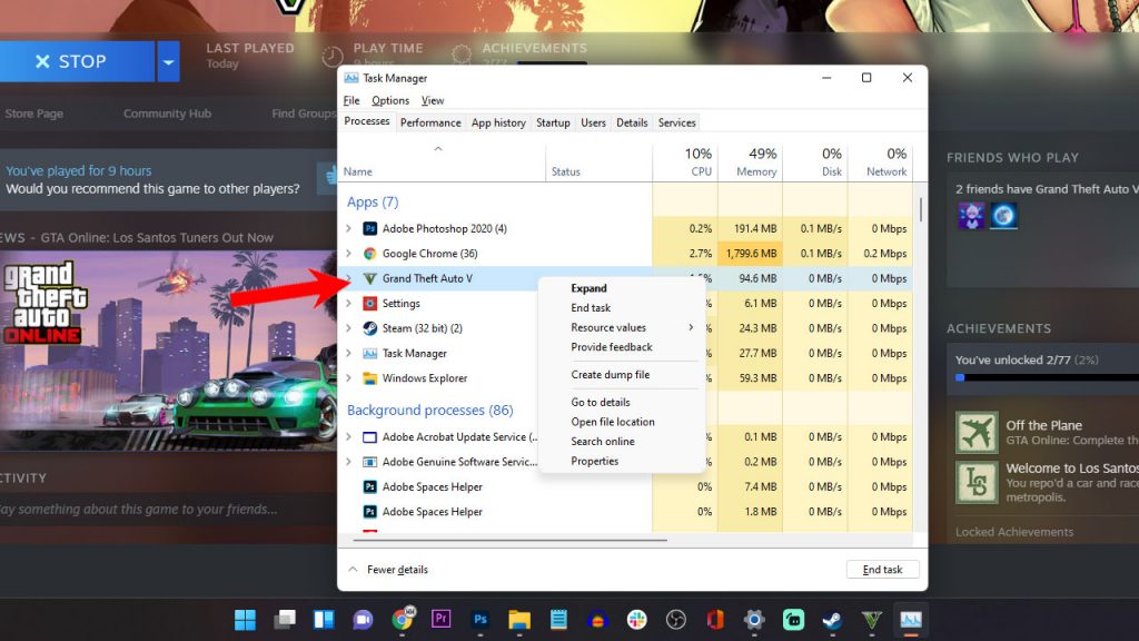 GTA V Crashing In Windows 11 2