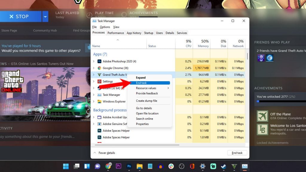 GTA V Crashing In Windows 11 3