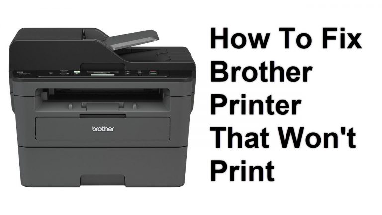 How To Fix Brother Printer That Won't Print