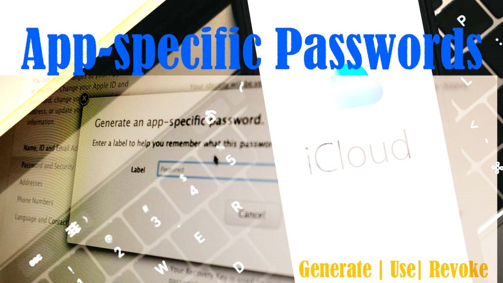 generate revoke apple app specific passwords