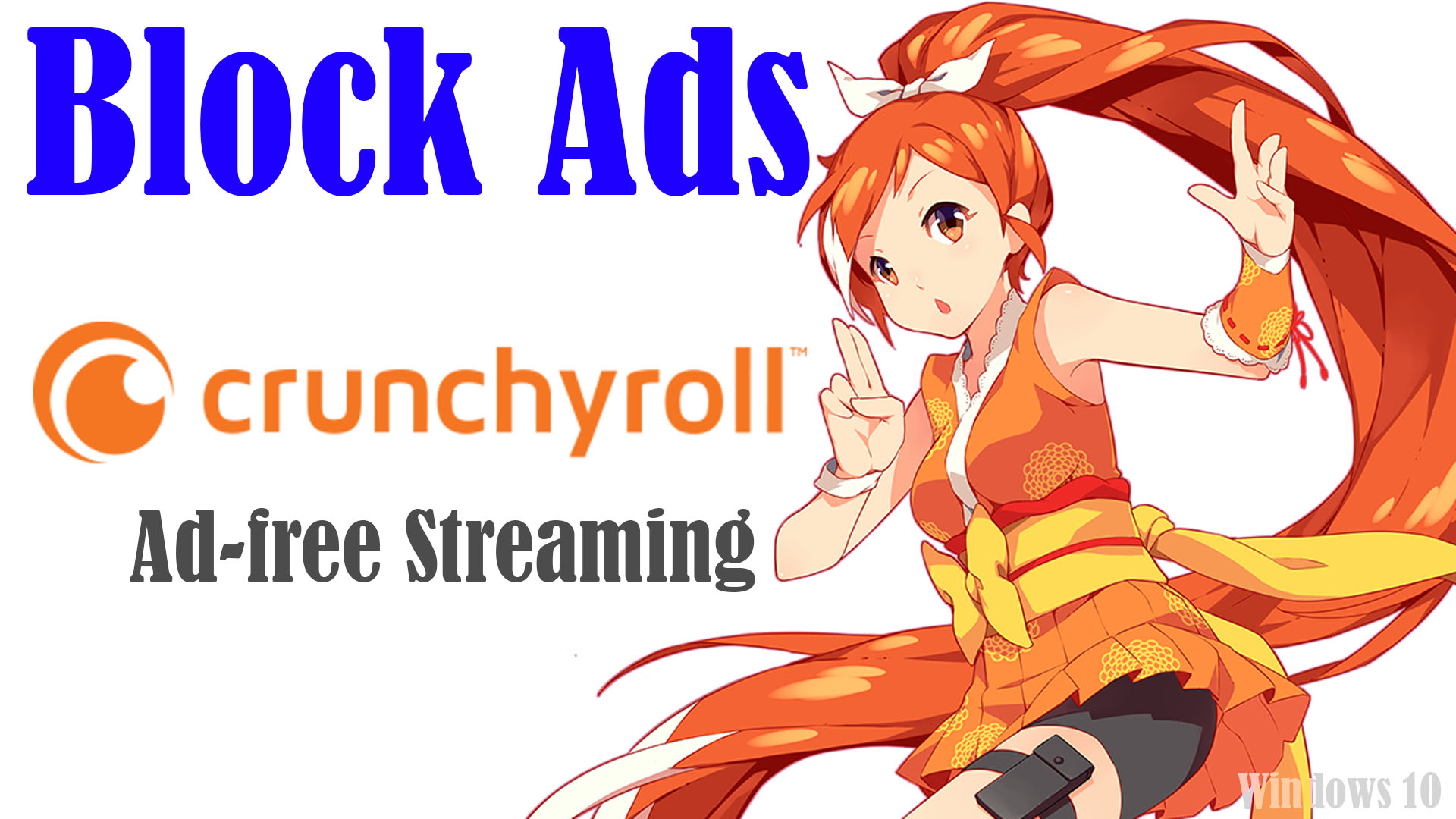 how to block crunchyroll ads adguard