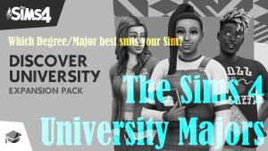 The Sims 4 University Majors | Discover University