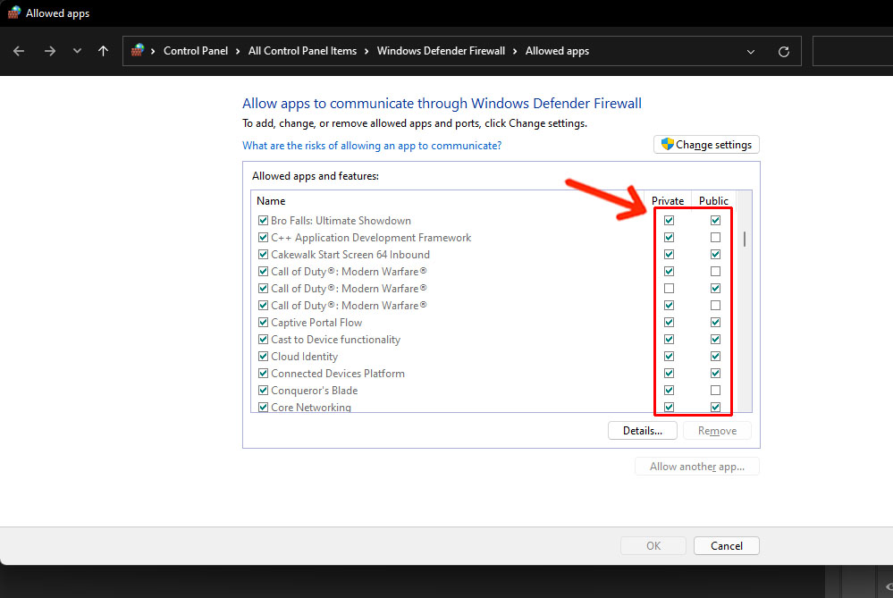 windows 11 firewall 10