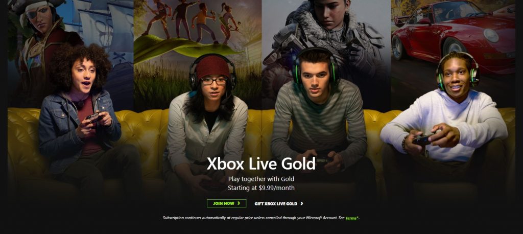 Xbox Live Gold