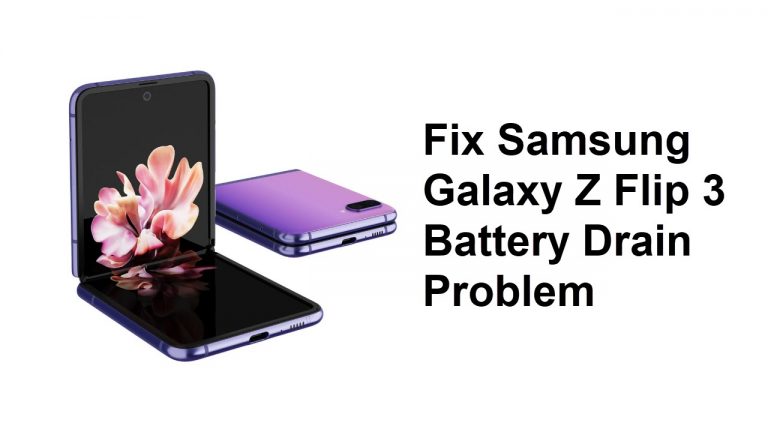 Fix Samsung Galaxy Z Flip 3 Battery Drain Problem