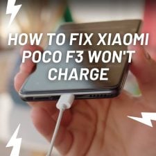 Xiaomi Poco F3 Won't Charge