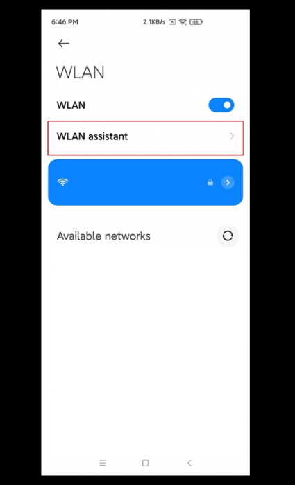 Wi Fi Assistant