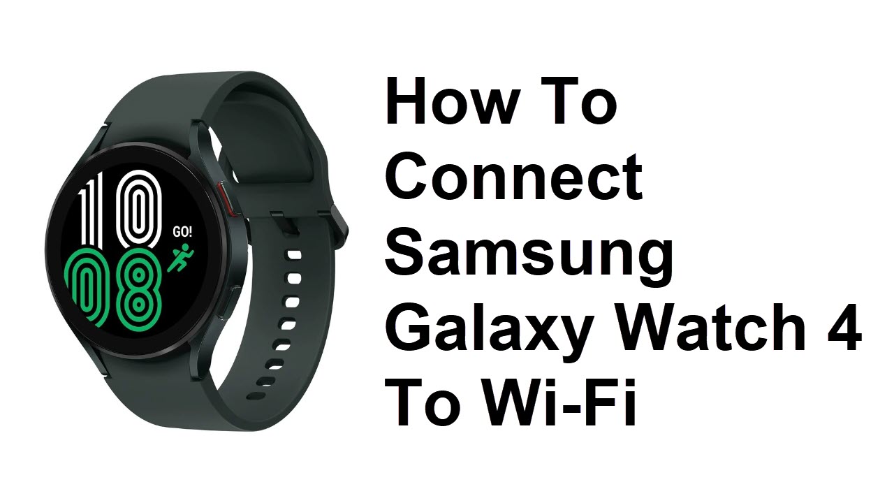 Galaxy watch wifi. Smart watch Wi Fi connection.
