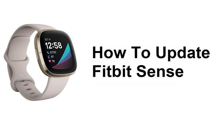 How To Update Fitbit Sense