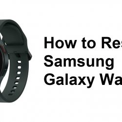 How to Restart Samsung Galaxy Watch 4