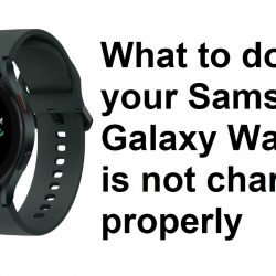 What to do if your Samsung Galaxy Watch 4 is not charging properly