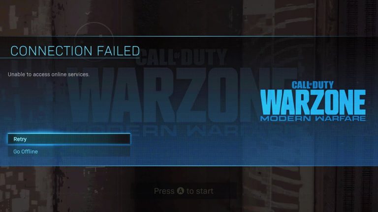 How To Fix COD Warzone Pacific Cannot Connect To Online Services