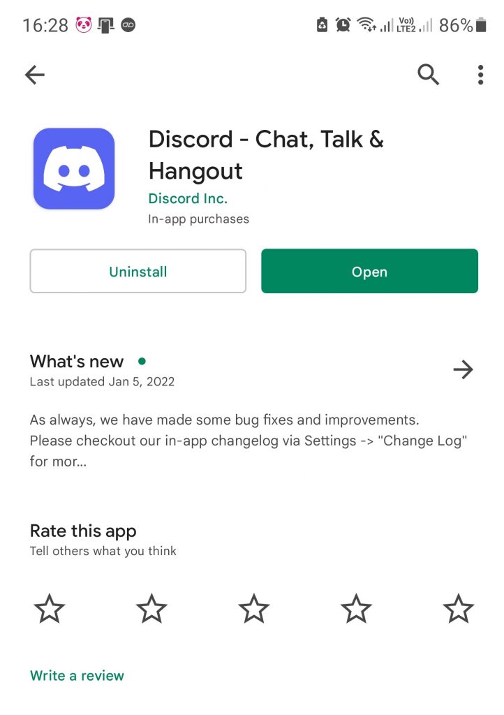 Discord Android 2
