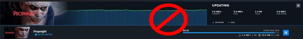 Solution 3: Do not download during peak hours