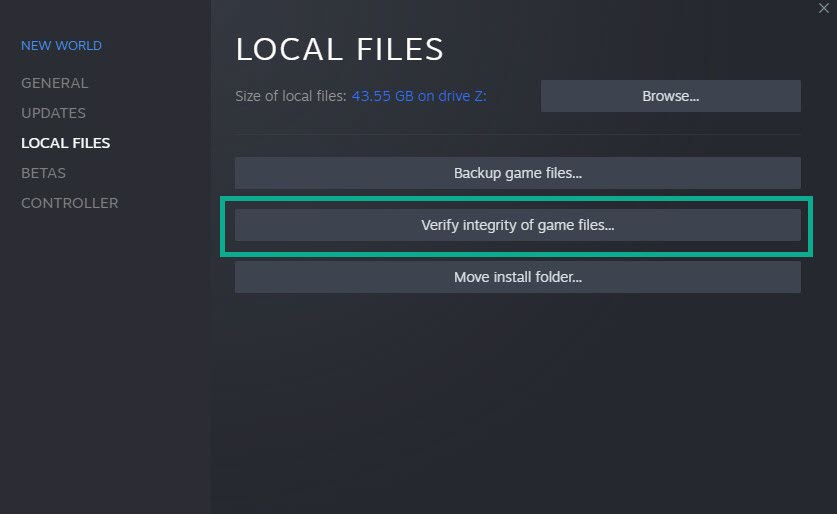 Fix #8: Verify integrity of game files