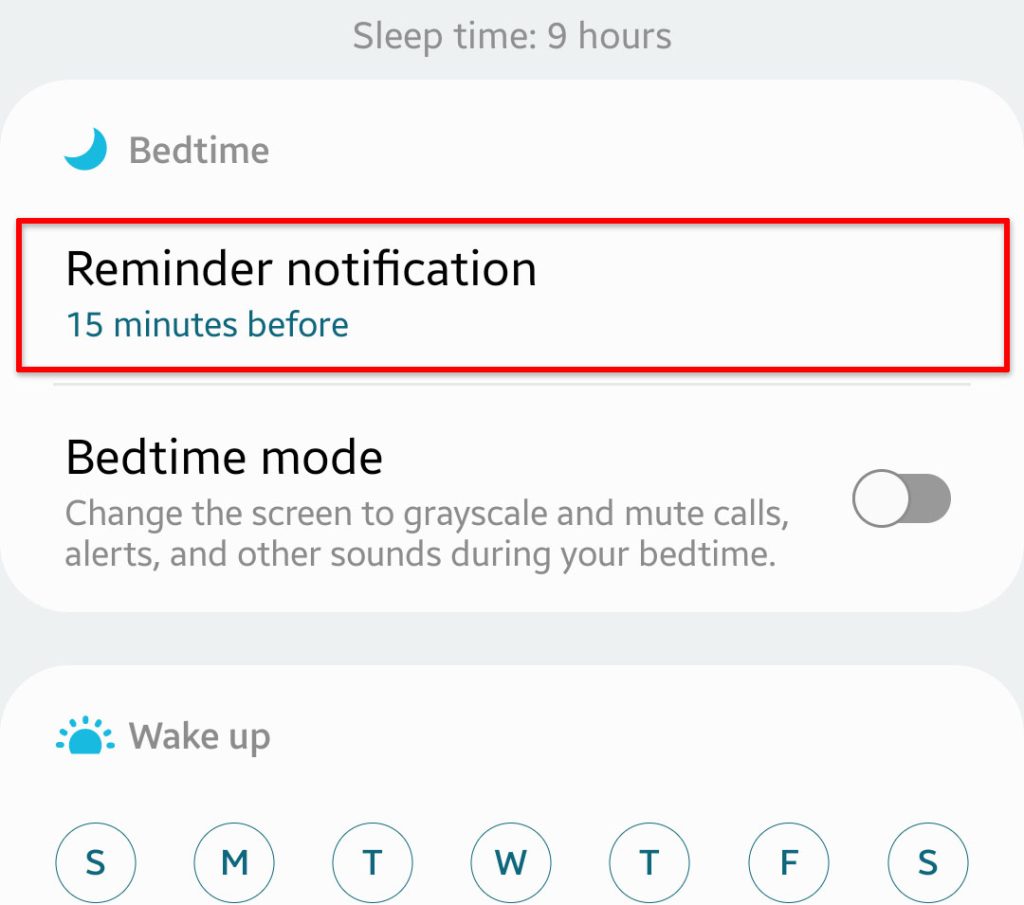 galaxy s22 bedtime mode 6