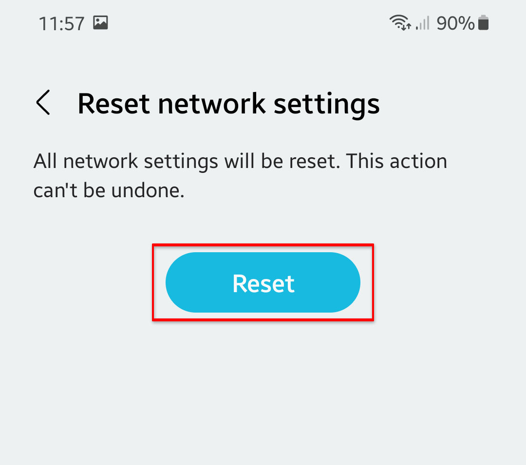 How To Reset Network Settings on Galaxy S22