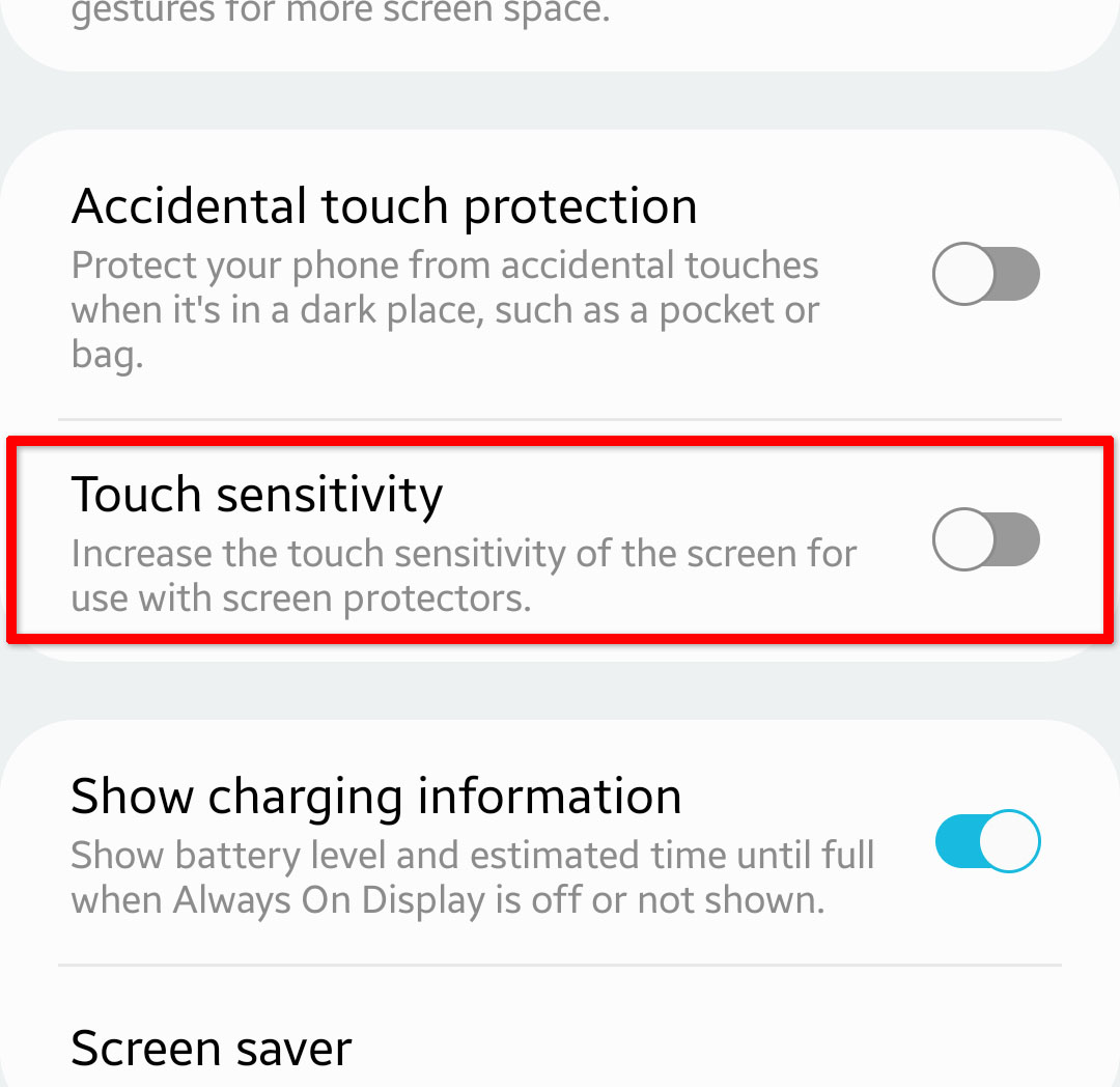 How to Increase Touch Sensitivity on Galaxy S22