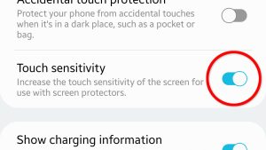 How to Increase Touch Sensitivity on Galaxy S22