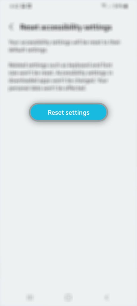reset galaxy s22 accessibility settings 5