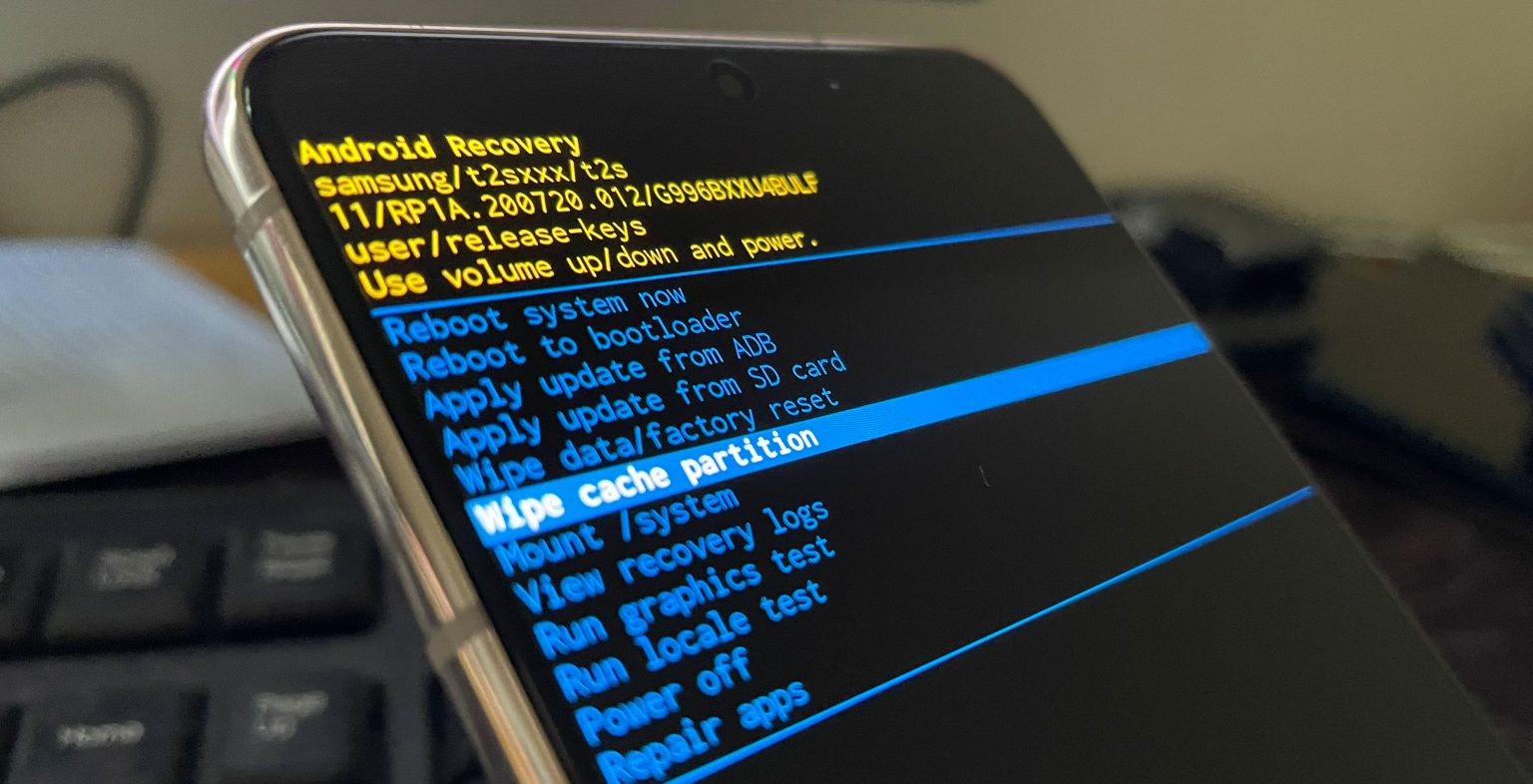 How To Wipe Cache Partition on Galaxy S22