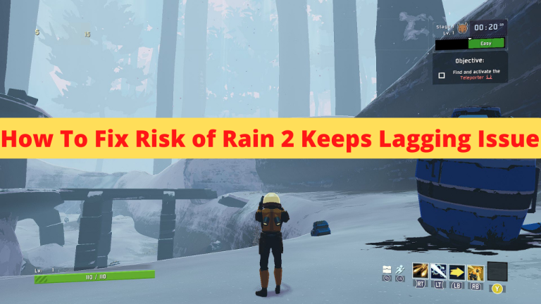 How To Fix Risk of Rain 2 Keeps Lagging Issue