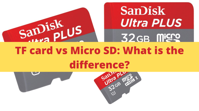 TF card vs Micro SD: What is the difference?