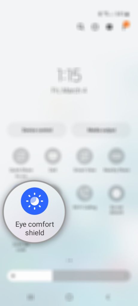 enable galaxy s22 eye comfort shield 4