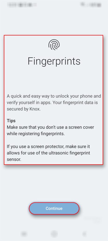 galaxy s22 fingerprint unlock 4