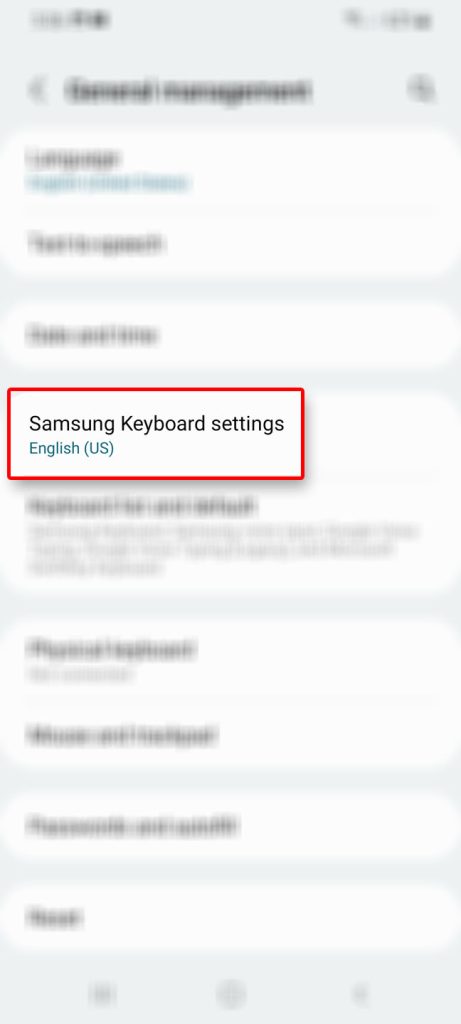 galaxy s22 reset keyboard settings 3