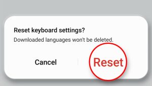 How To Reset Keyboard Settings on Galaxy S22