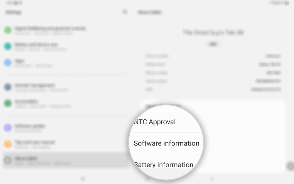 galaxy tab s8 developer options 3