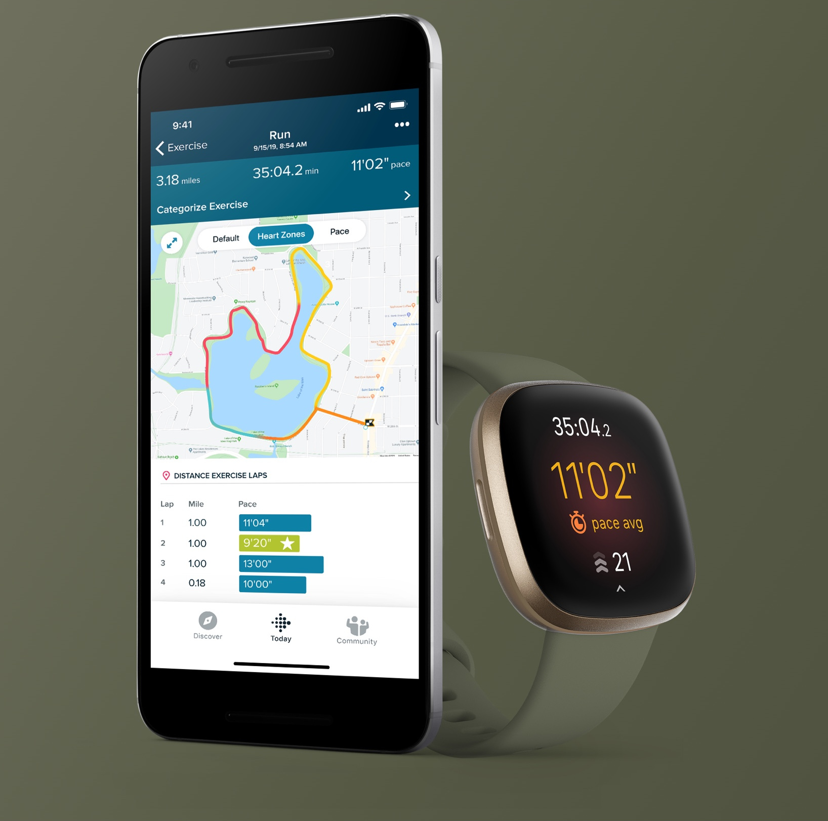 gps in fitbit versa
