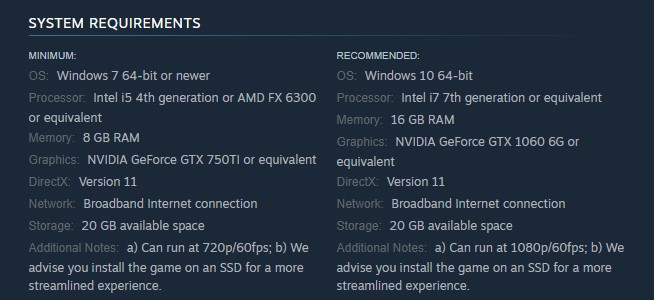 Fix #1 Check official system requirements
