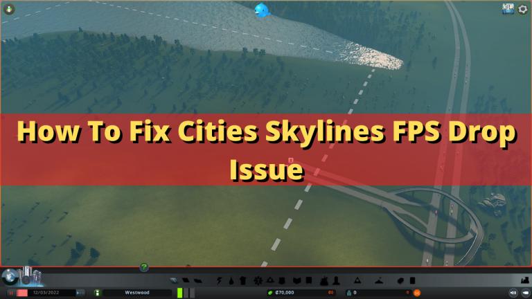 Cities Skylines FPS Drop