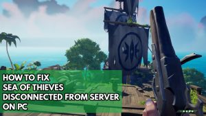 How To Fix Sea Of Thieves Disconnected From Server On PC