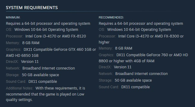 Method #1 Check Dead by Daylight system requirements