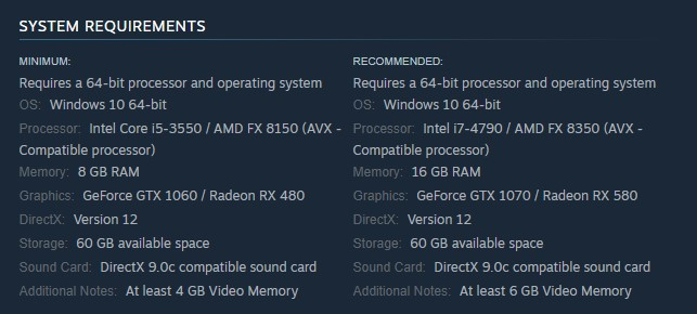 Solution #1 WWE 2k22 game recommended system requirements