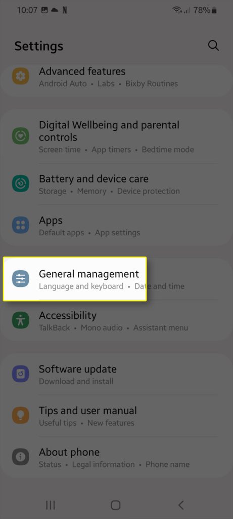 galaxy a73 5g cant receive calls 3