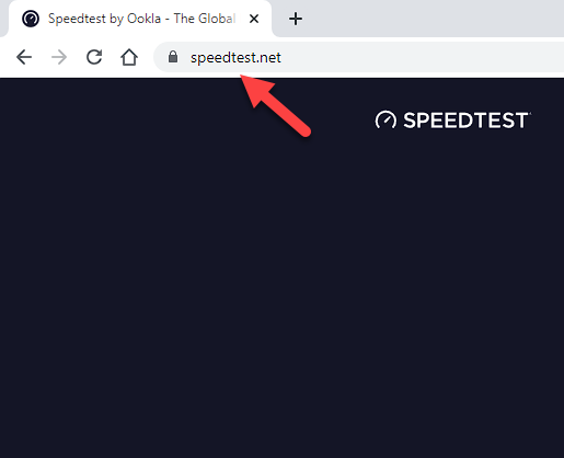 Go to speedtest.net
