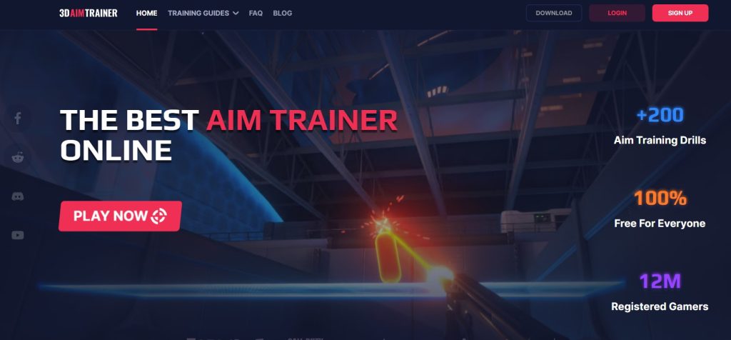 3D Aim Trainer Play Online Now