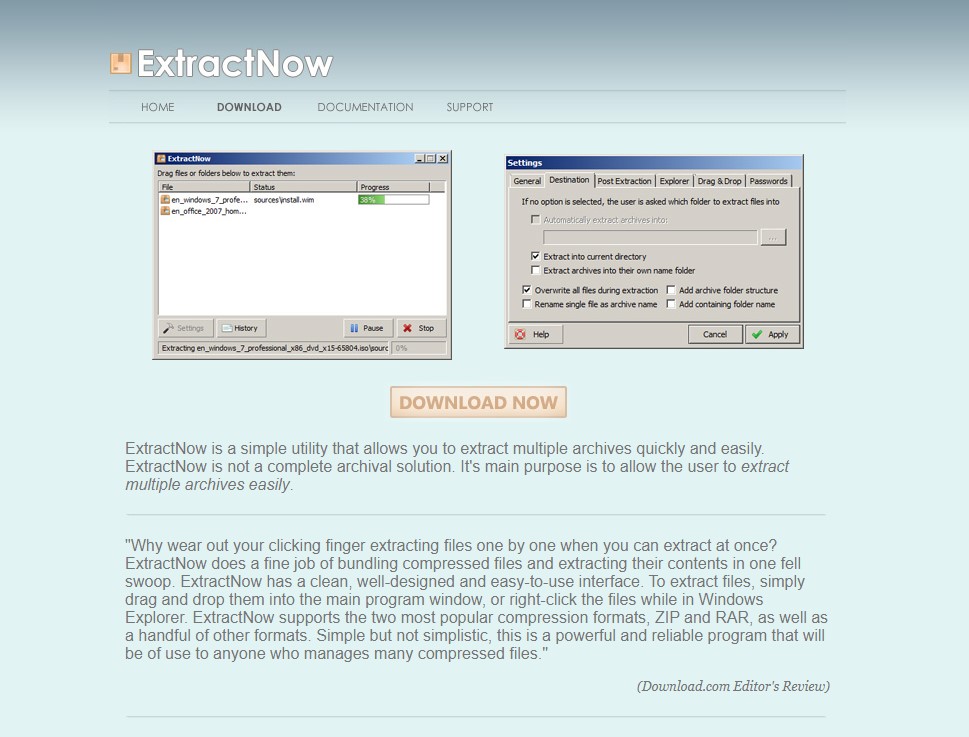 5.) ExtractNow