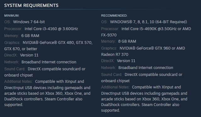 Fix #1 Check Street Fighter 5 System Requirements