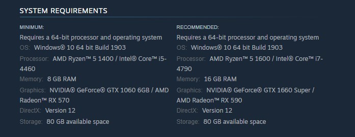 Fix #1 Check system requirements