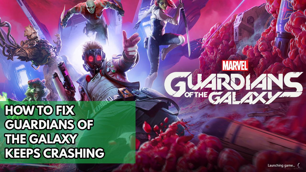 guardians of the galaxy keeps crashing