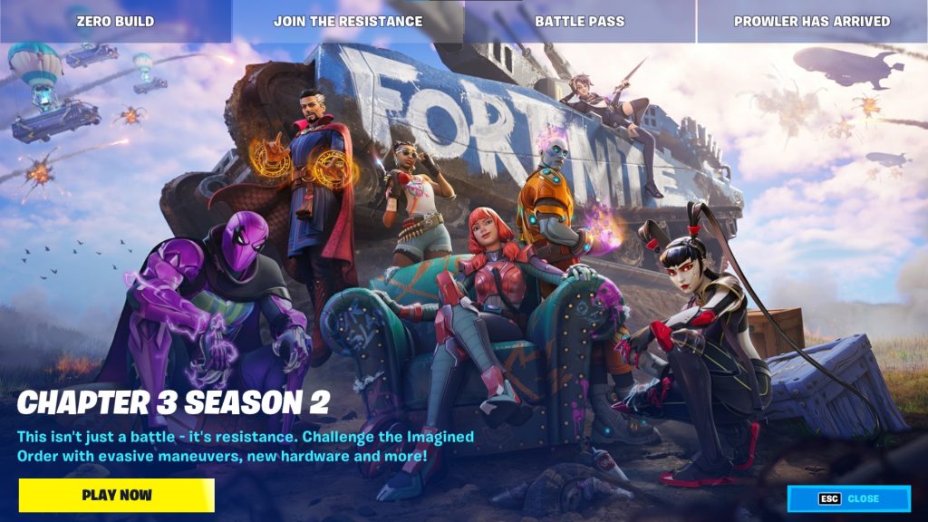 List of Fortnite Battle Royale Seasons