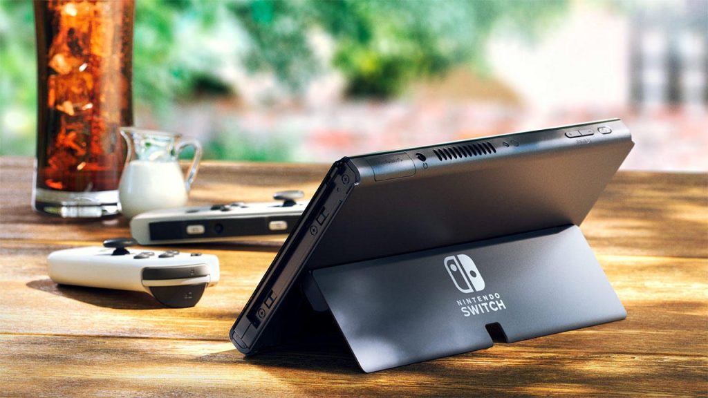 Nintendo Switch OLED tabletop