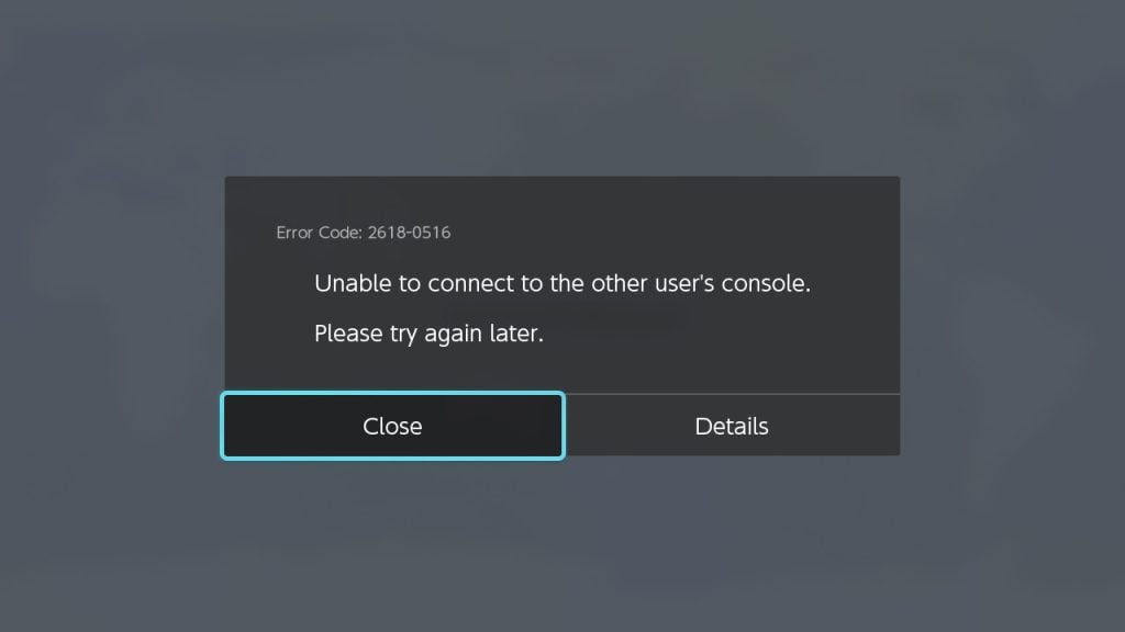 Nintendo Switch Unable To Connect With Others Error