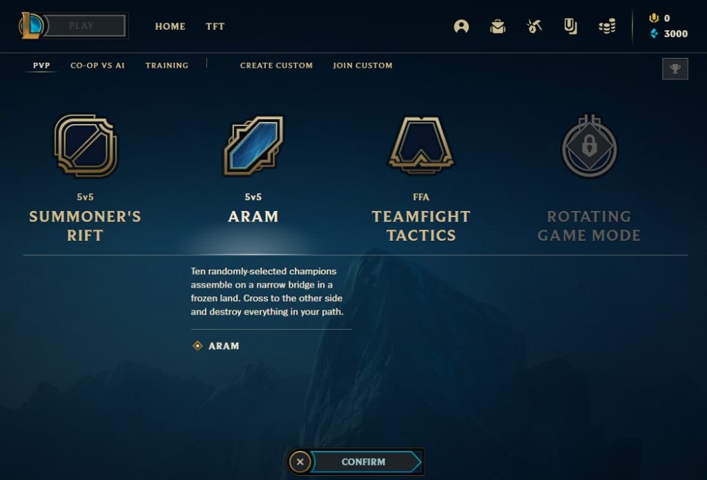 ARAM Mode